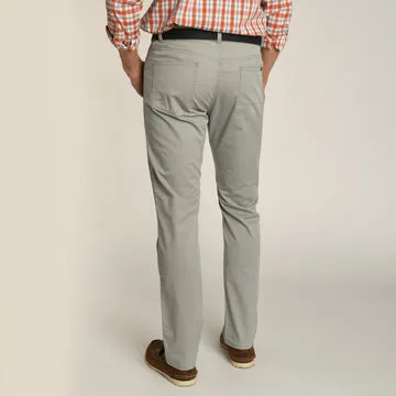 Duck Head Shoreline Twill 5 Pocket Pants Limestone Grey