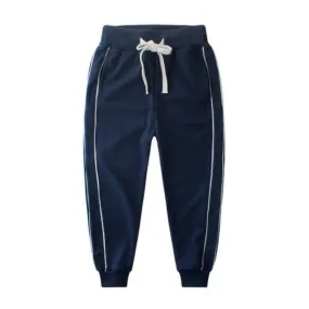 Elastic Waist Cotton Joggers