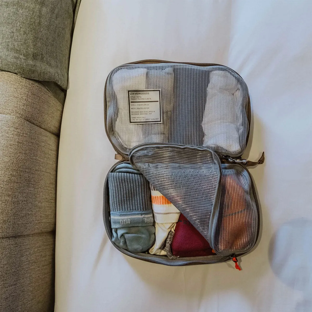 EVERGOODS : Transit Packing Cube 8L : Coyote Brown