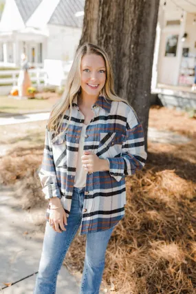 Forever in Flannel Button Up Shacket