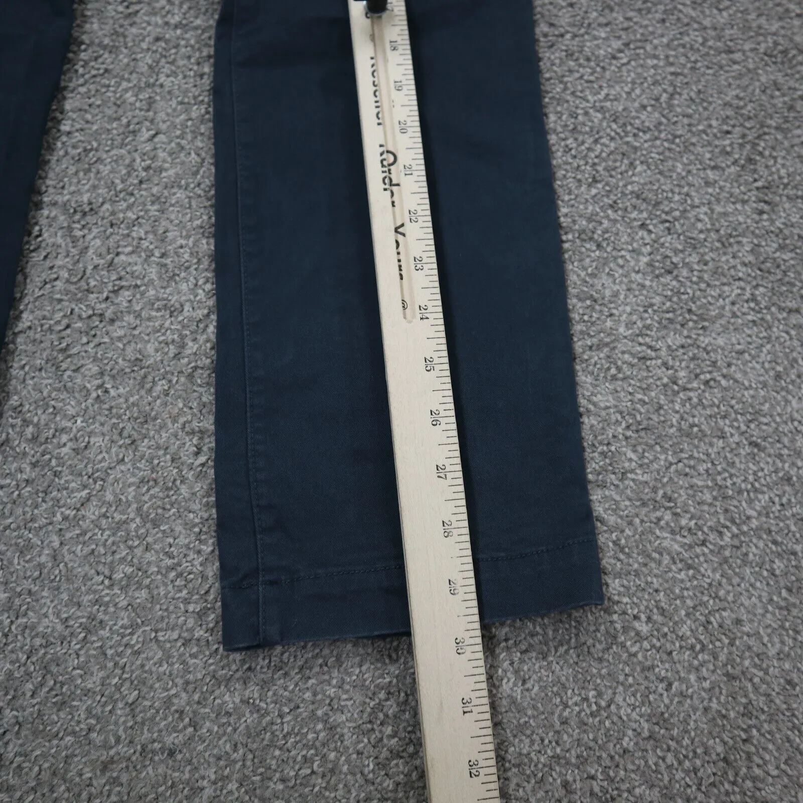 GAP Mens Pants Slim Straight Leg Chino Stretch Mid Rise Blue Size W30XL34