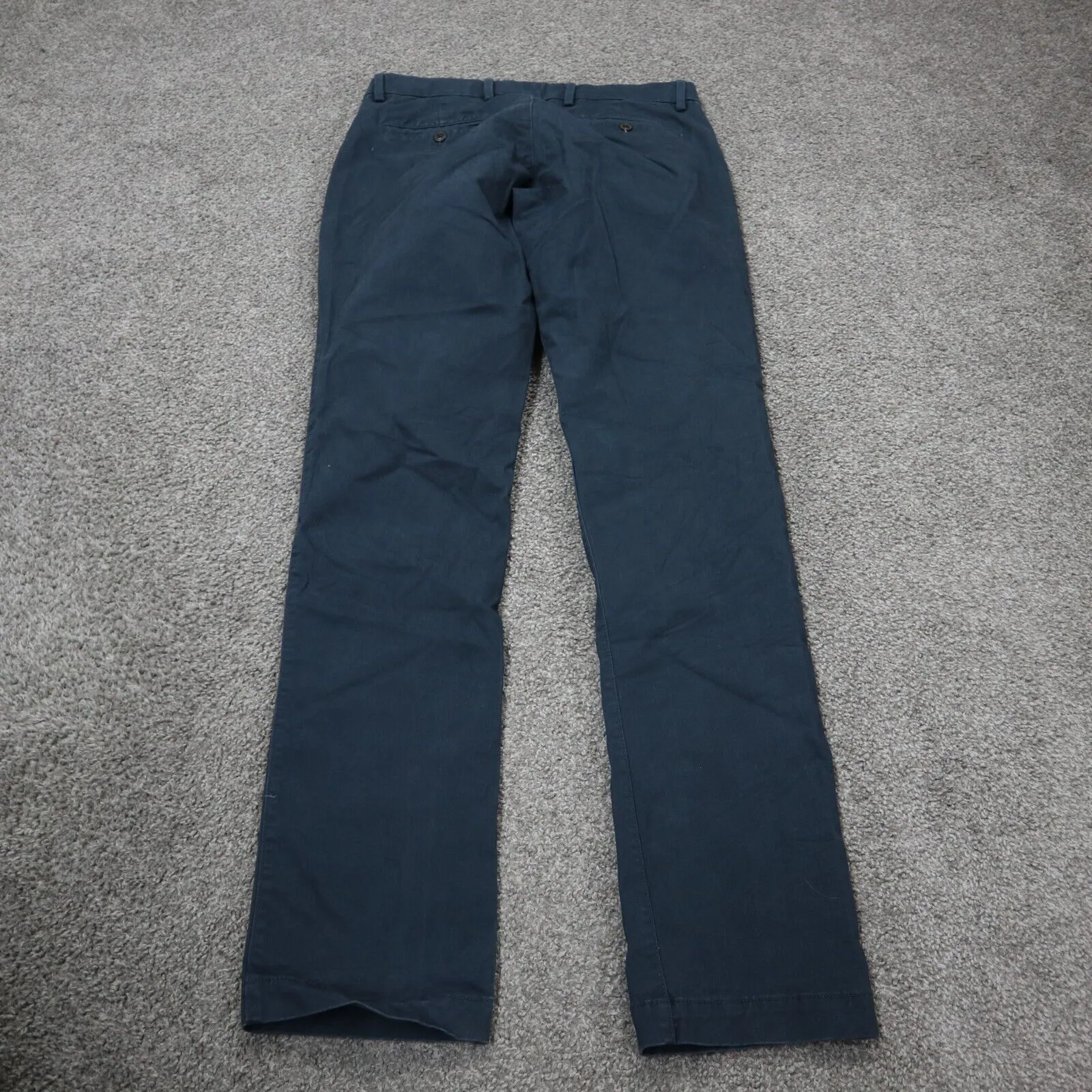 GAP Mens Pants Slim Straight Leg Chino Stretch Mid Rise Blue Size W30XL34