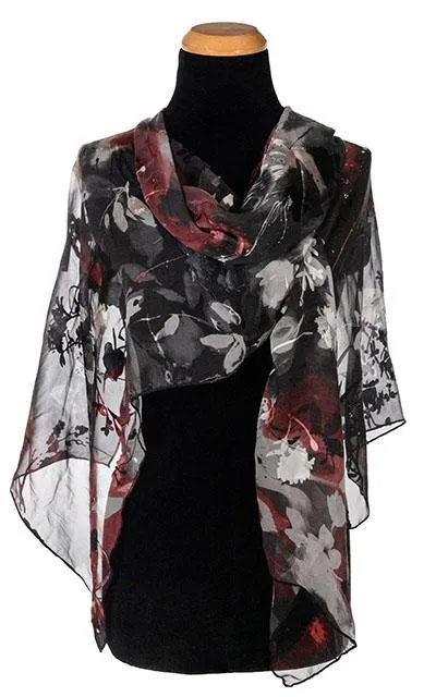 Garden Path Poncho - Poppy - One Left!