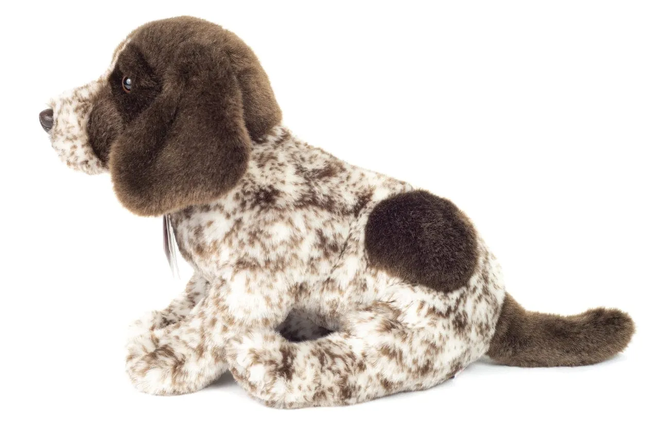 German Wirehaired Plush Puppy by Teddy Hermann