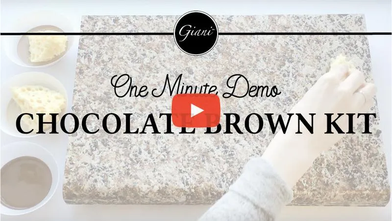Giani Chocolate Brown Countertop Paint Kit