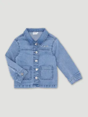 Girls Denim Shacket