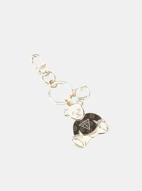 Gold Teddy Keyring