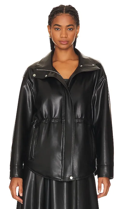 GREY VEN Pryce Bomber Jacket in Black