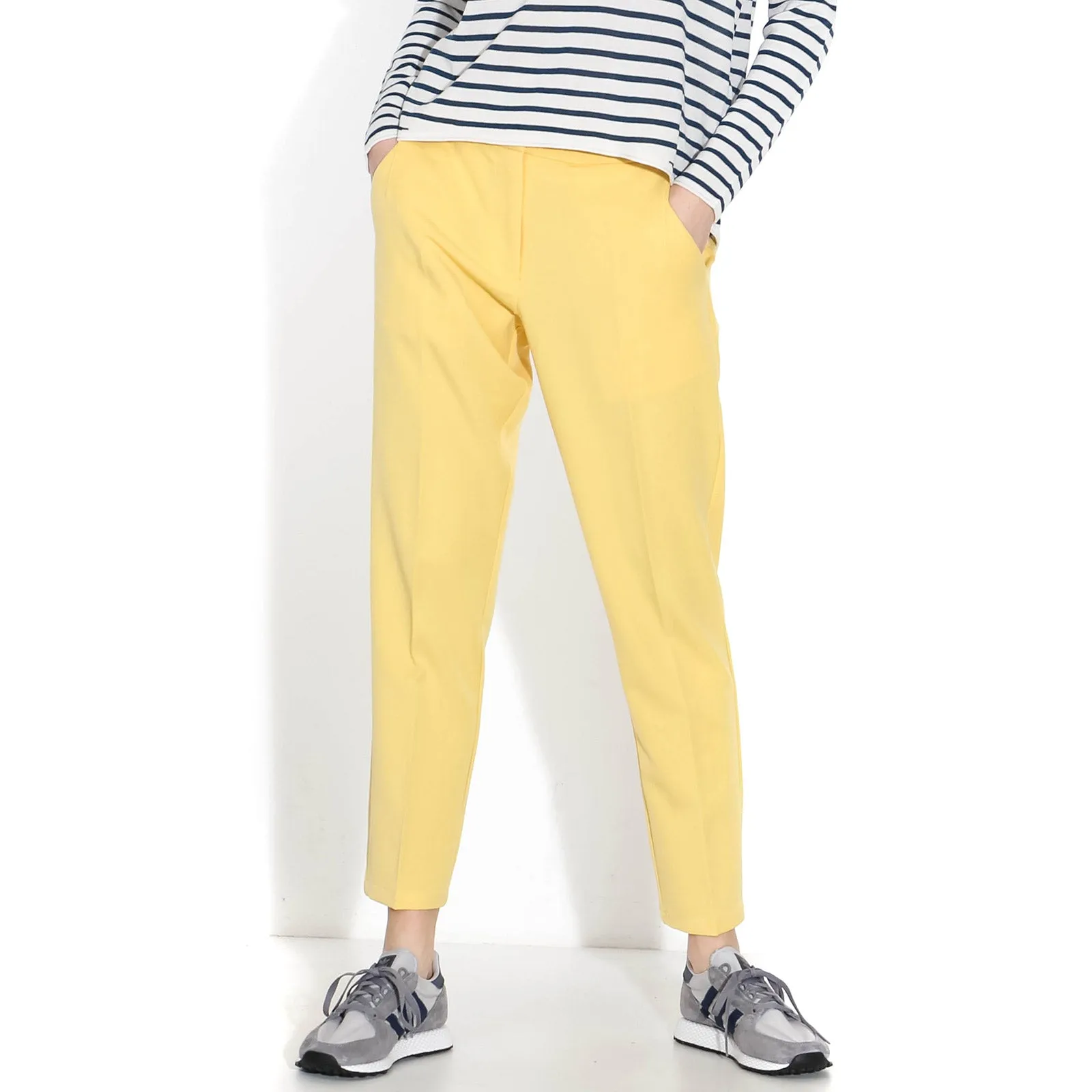Halle Pants lemon drop