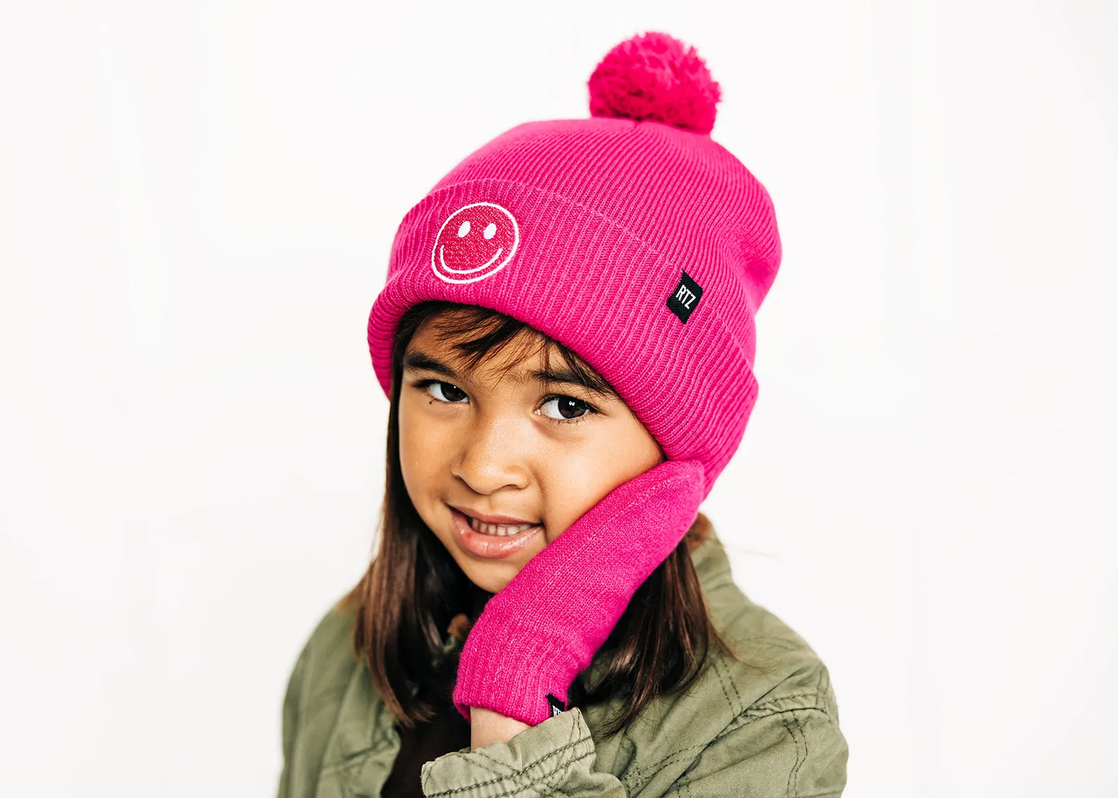 Hot Pink Mittens