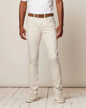 Hugo 5 Pocket Pant in Stone