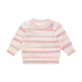 Huxbaby Knit Jumper Rainbow Puff