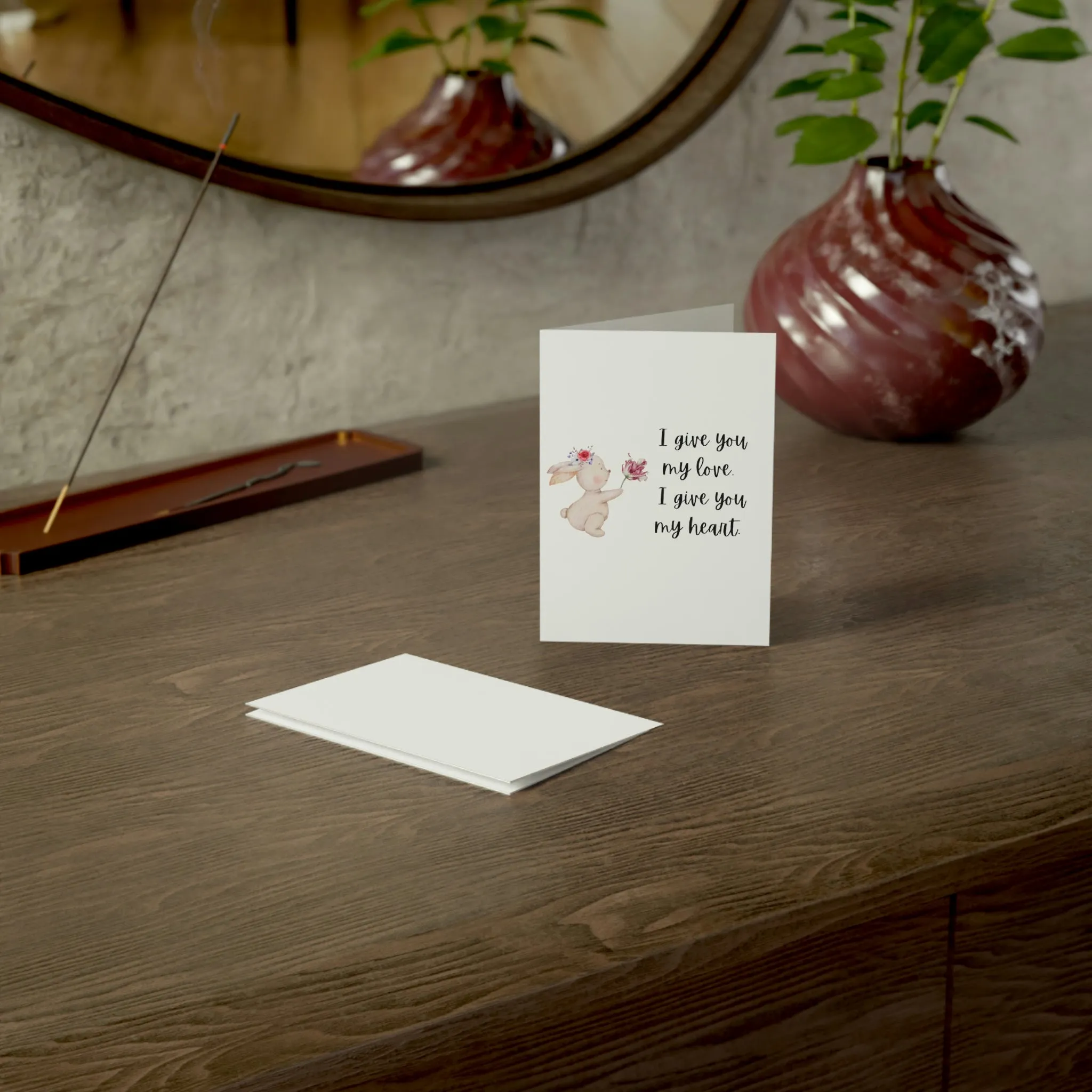 I give you Greeting Cards (1, 10, 30, and 50pcs)