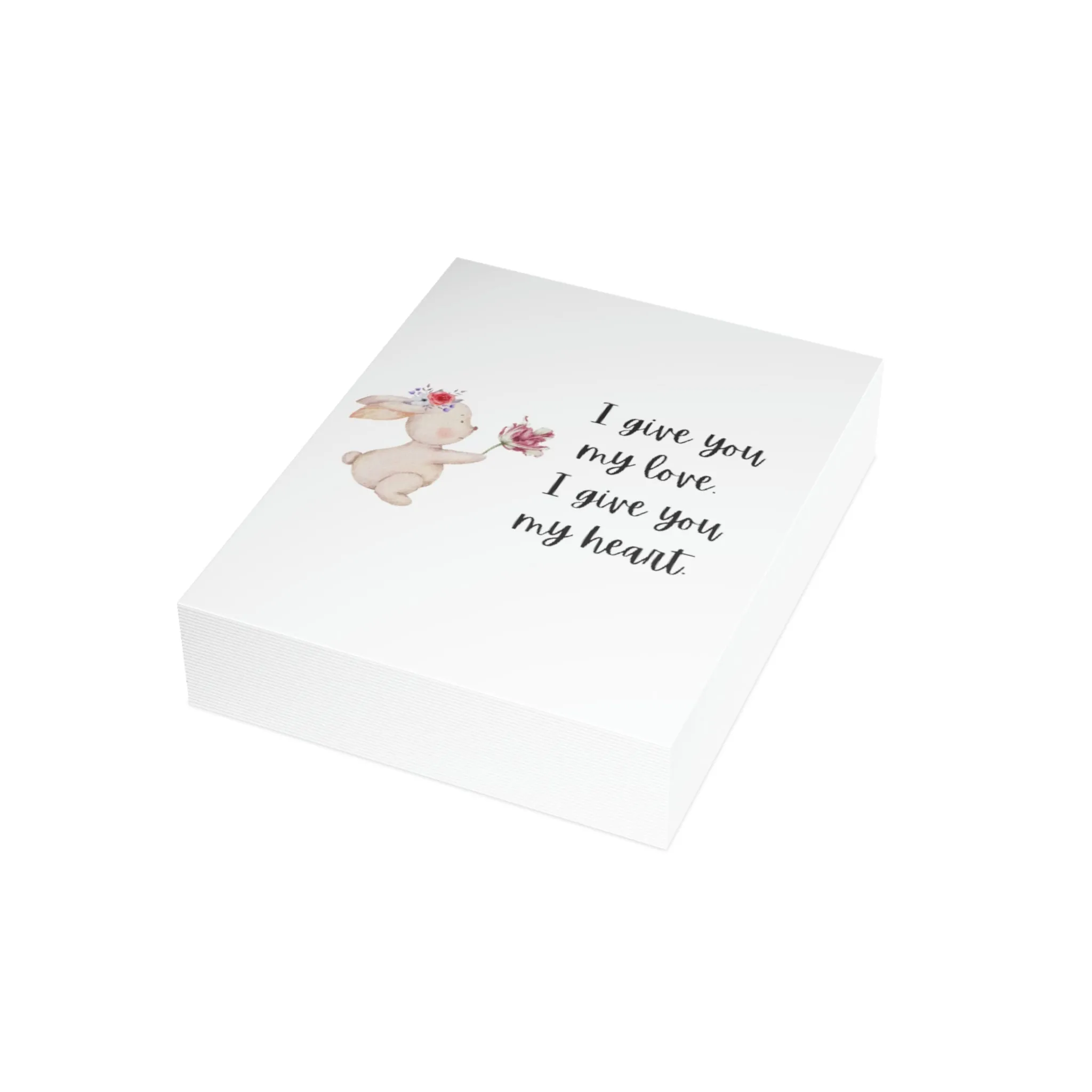 I give you Greeting Cards (1, 10, 30, and 50pcs)