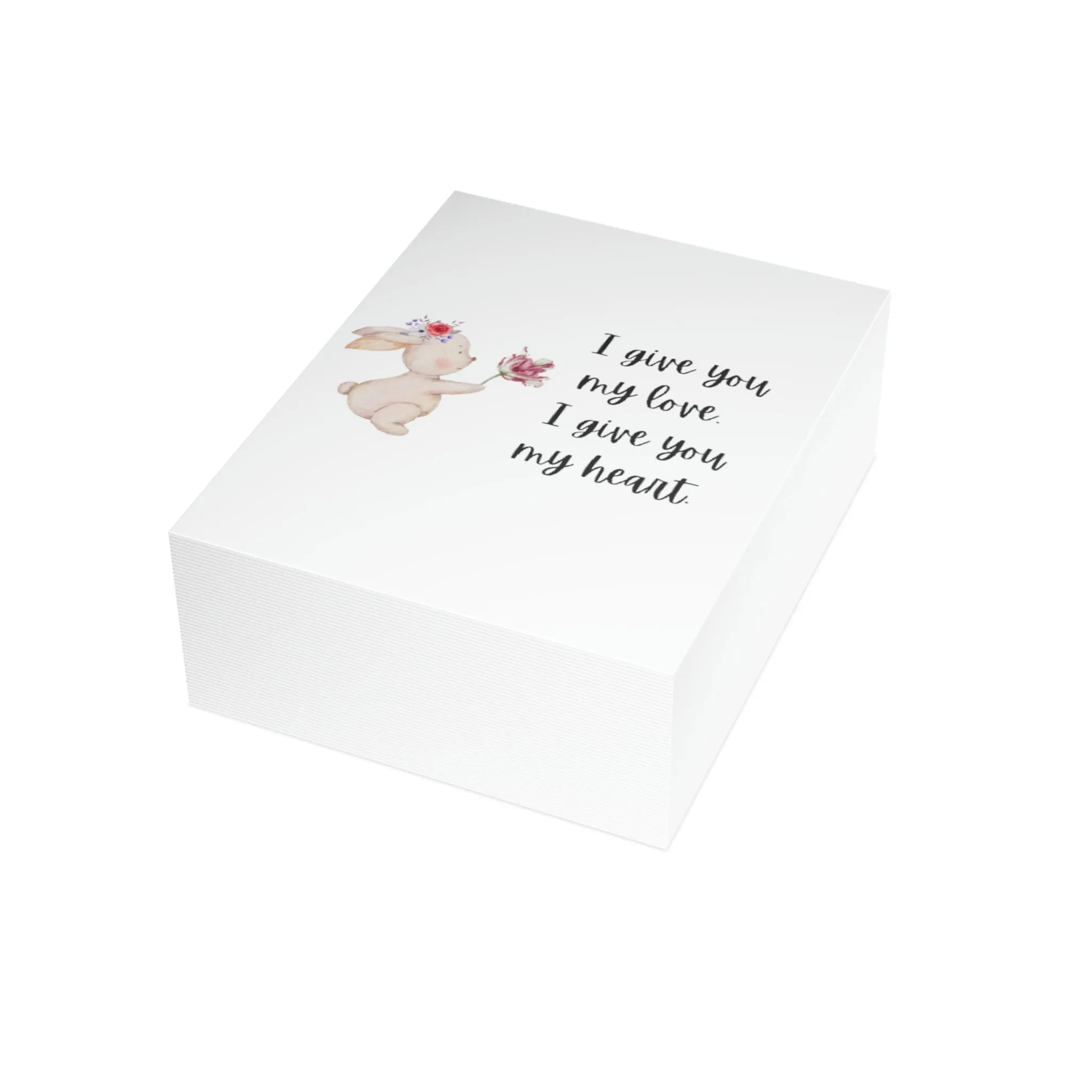 I give you Greeting Cards (1, 10, 30, and 50pcs)
