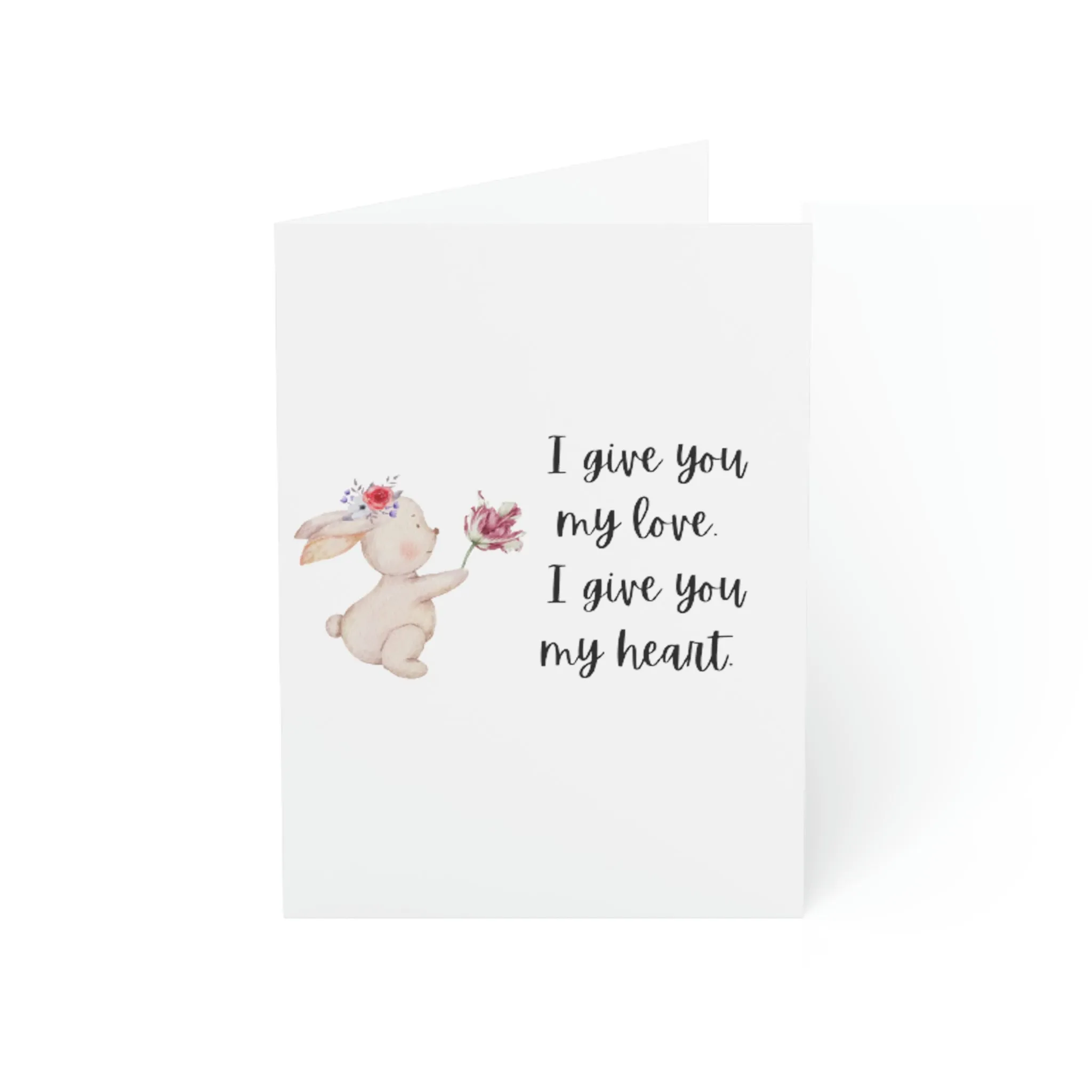 I give you Greeting Cards (1, 10, 30, and 50pcs)