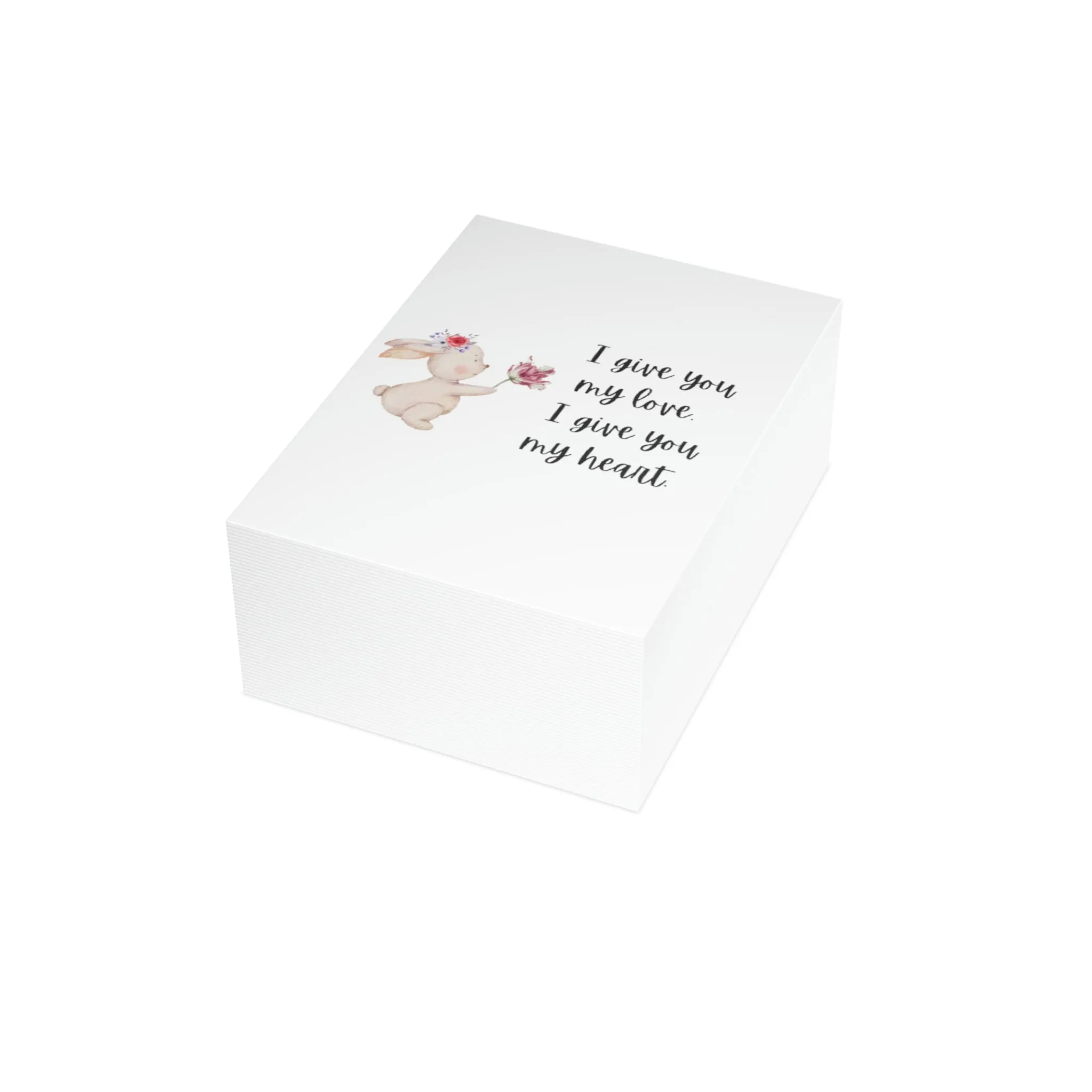 I give you Greeting Cards (1, 10, 30, and 50pcs)