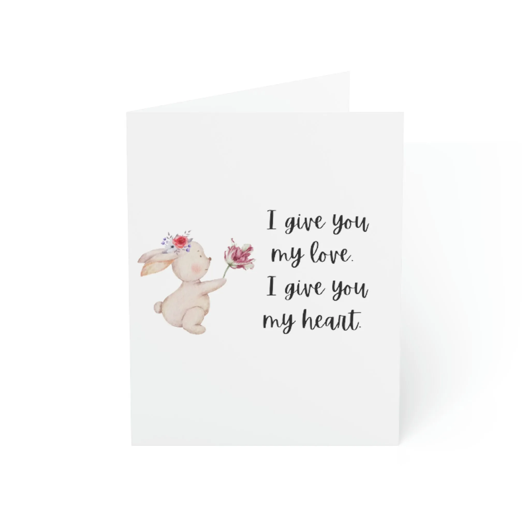 I give you Greeting Cards (1, 10, 30, and 50pcs)