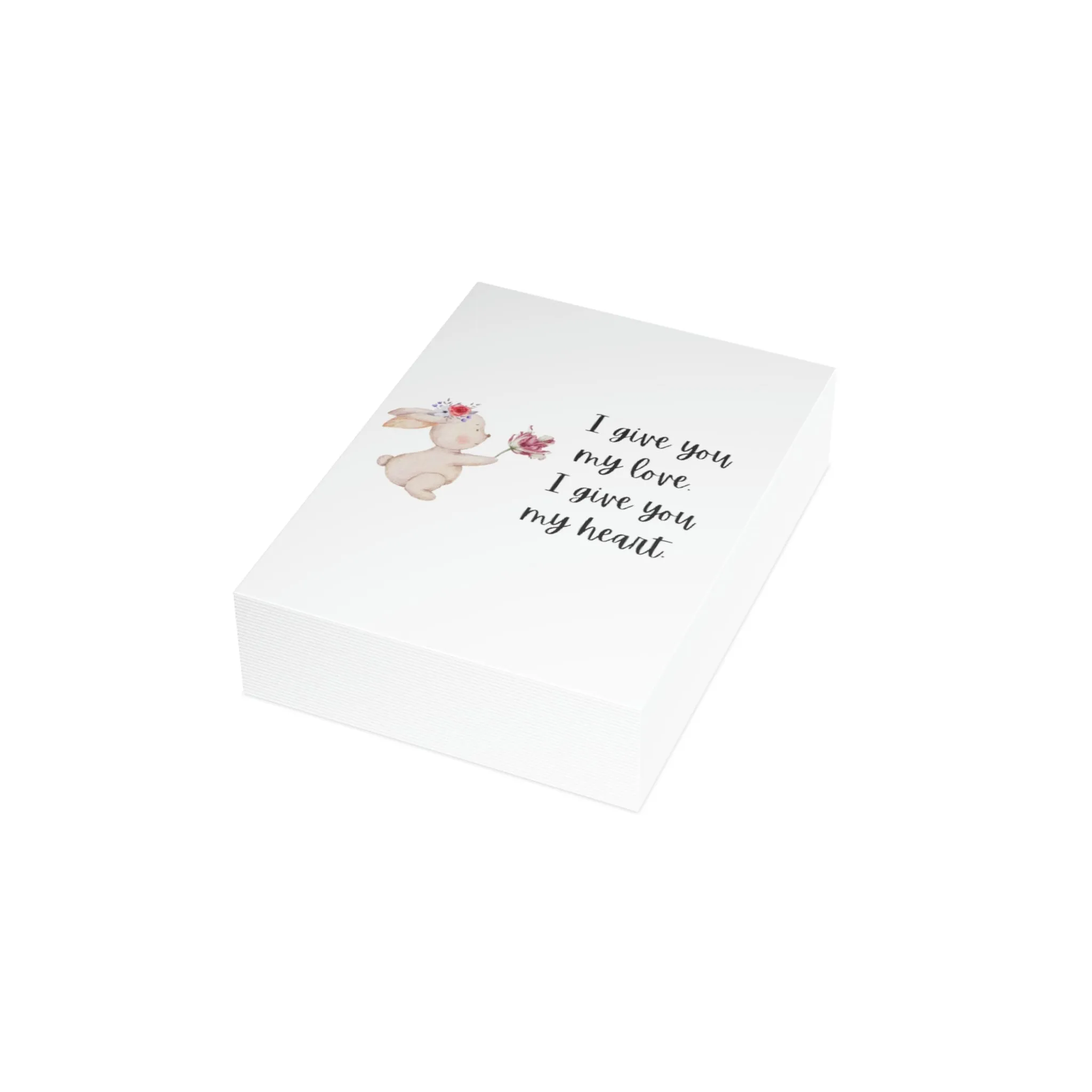 I give you Greeting Cards (1, 10, 30, and 50pcs)