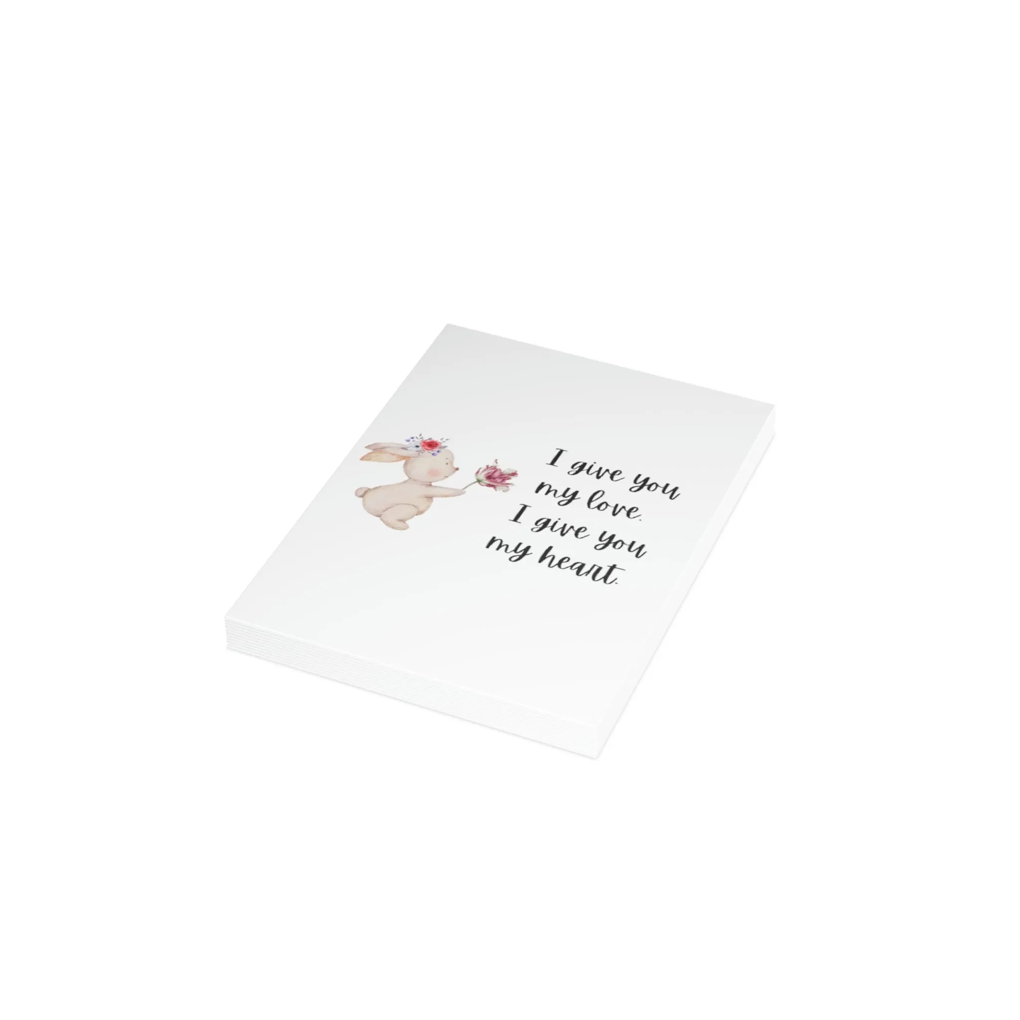 I give you Greeting Cards (1, 10, 30, and 50pcs)