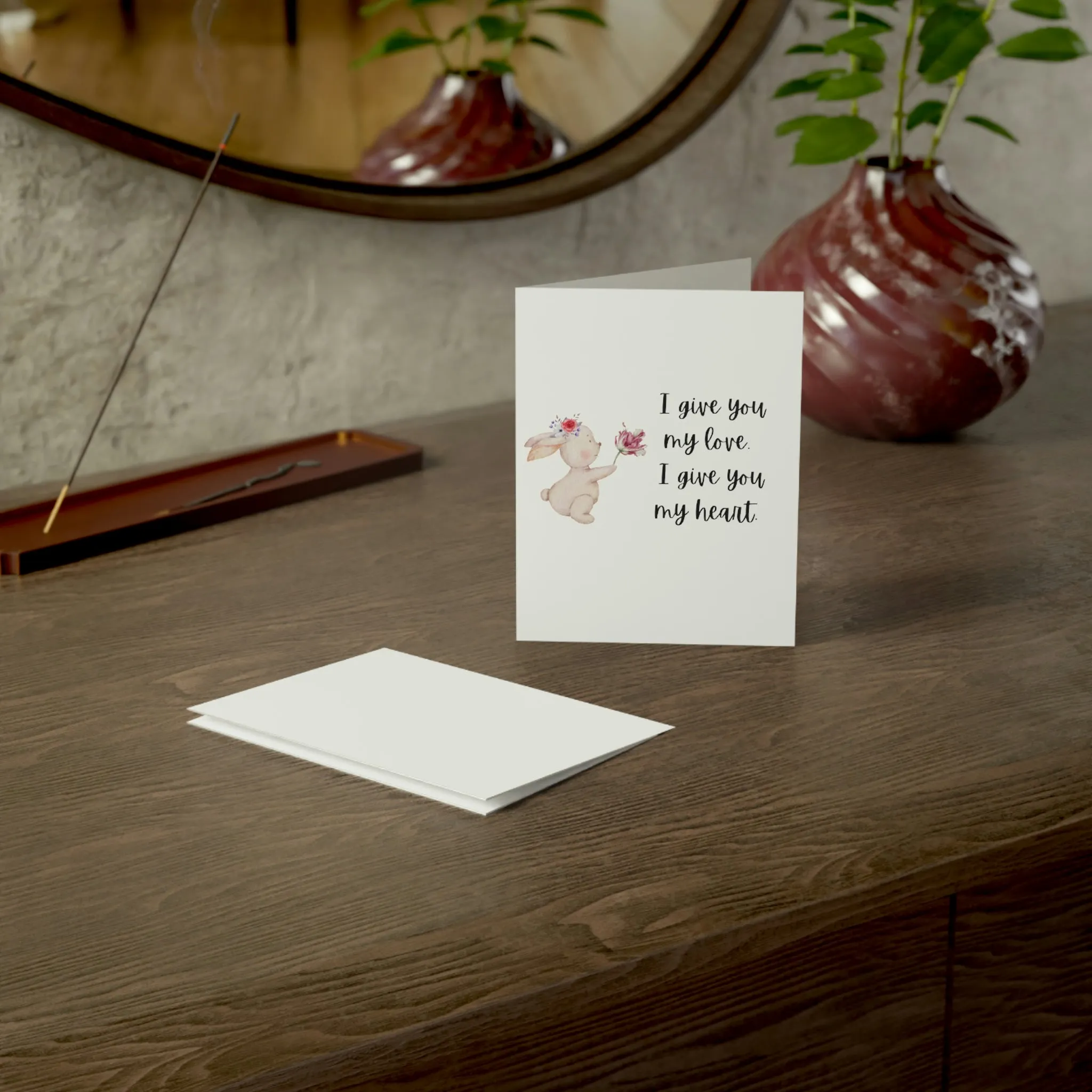 I give you Greeting Cards (1, 10, 30, and 50pcs)