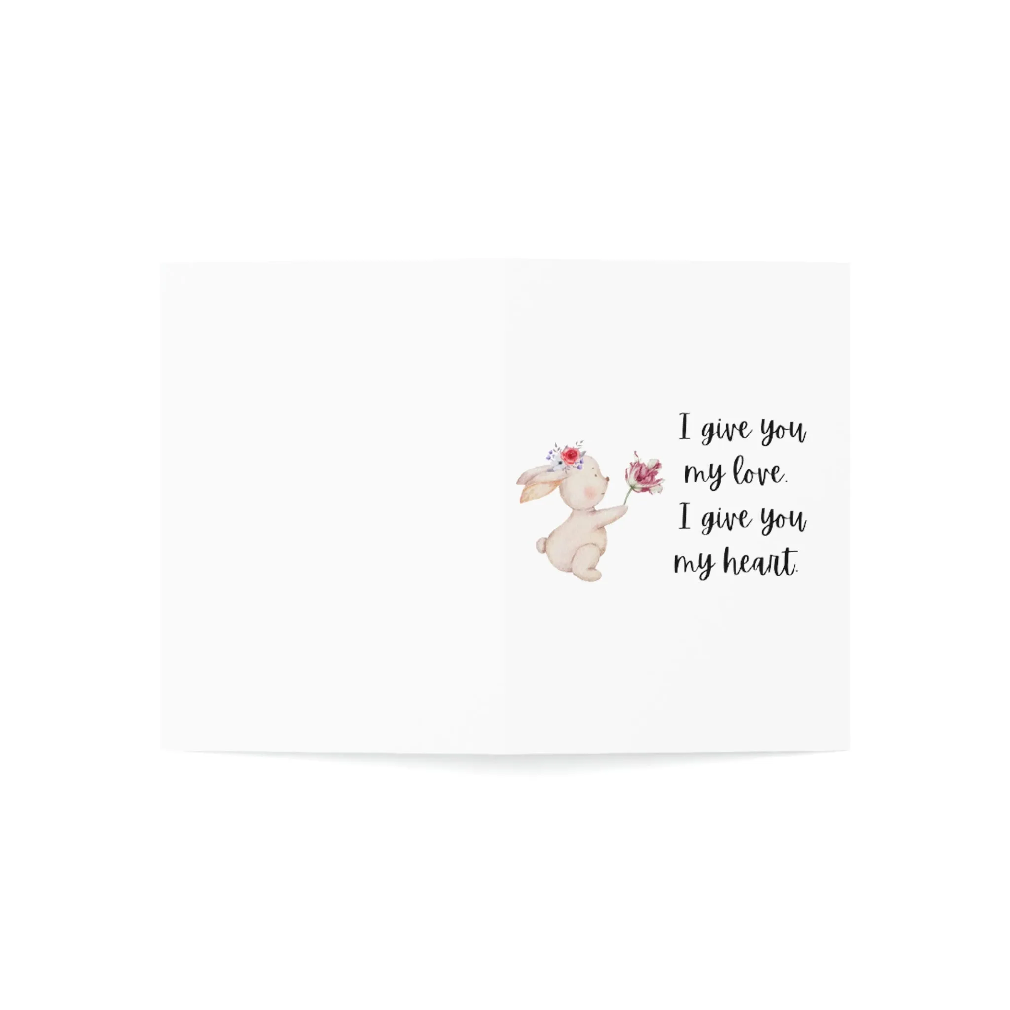 I give you Greeting Cards (1, 10, 30, and 50pcs)