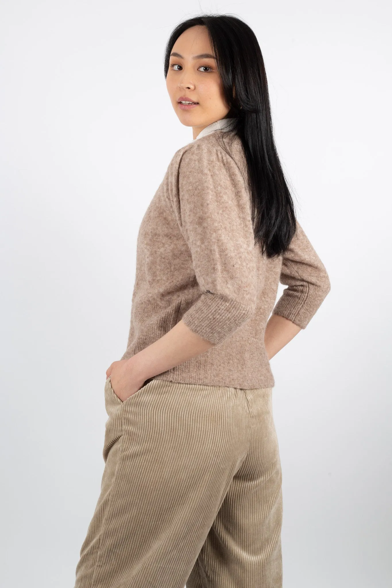 Indira Cardigan - Latte