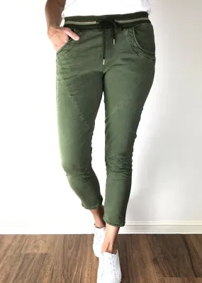 ITALIAN STAR Ralph Jogger Jeans - Khaki
