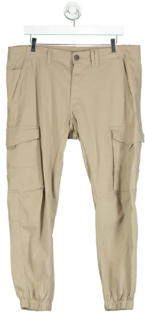 Jack & Jones Beige Cargo Pants W34