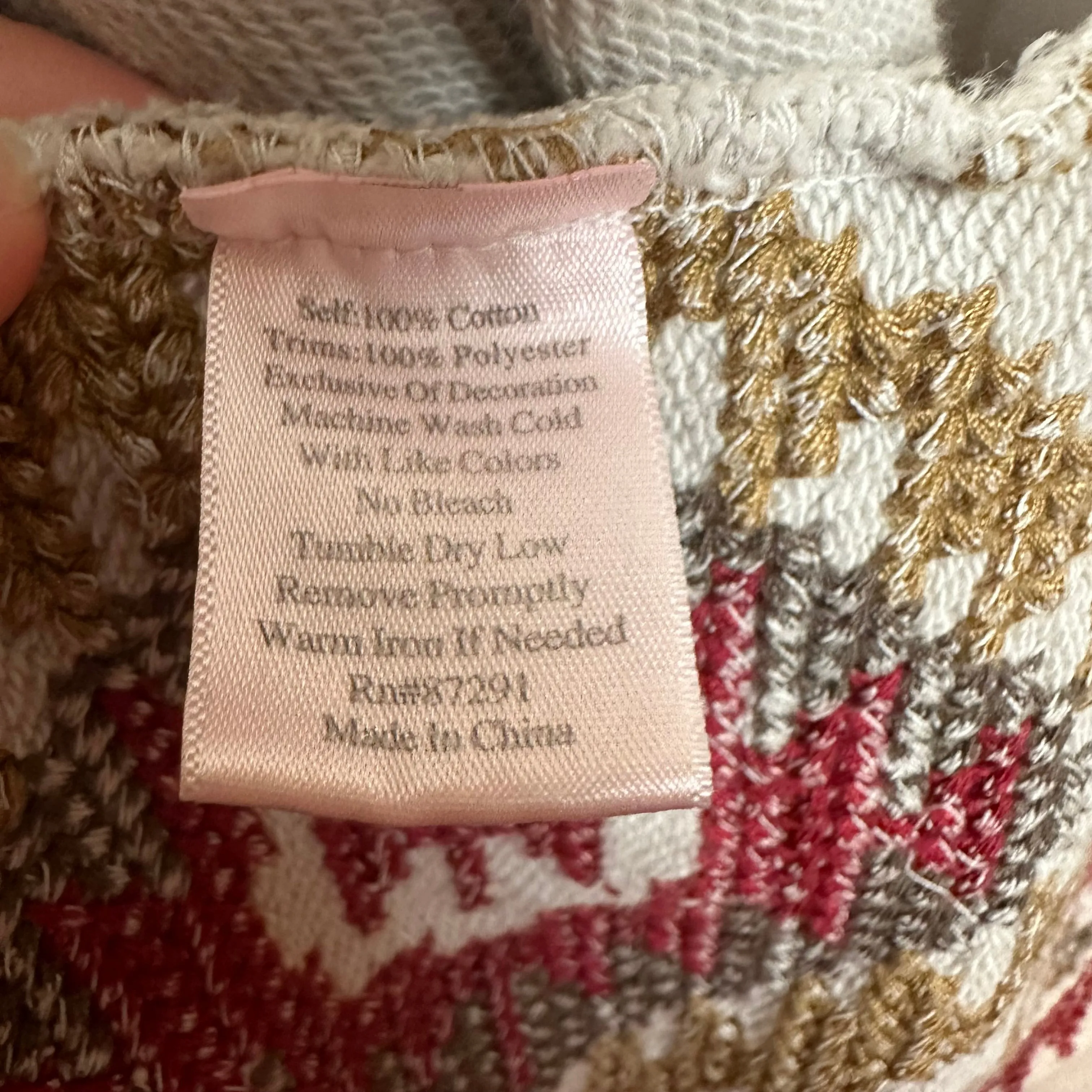 Johnny Was Nova Cascade Cardigan Waterfall Drape Open Front Jacket Embroidered Small