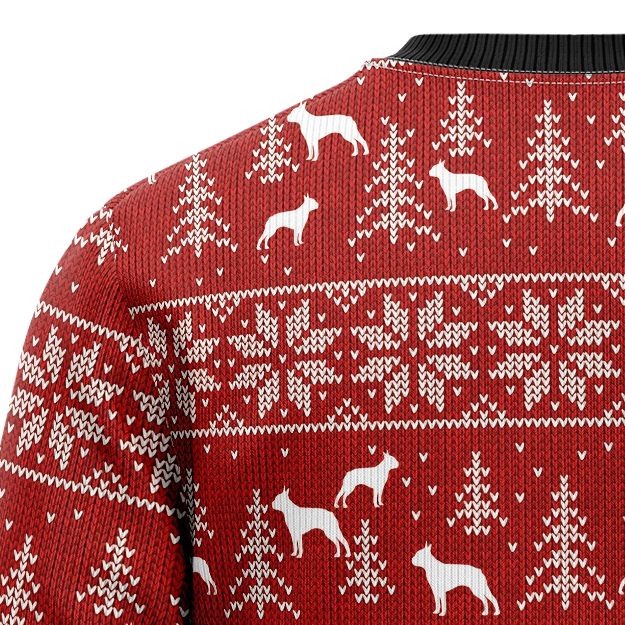 JulesRoche Ugly Christmas Sweater Funny Cozy Holiday Attire