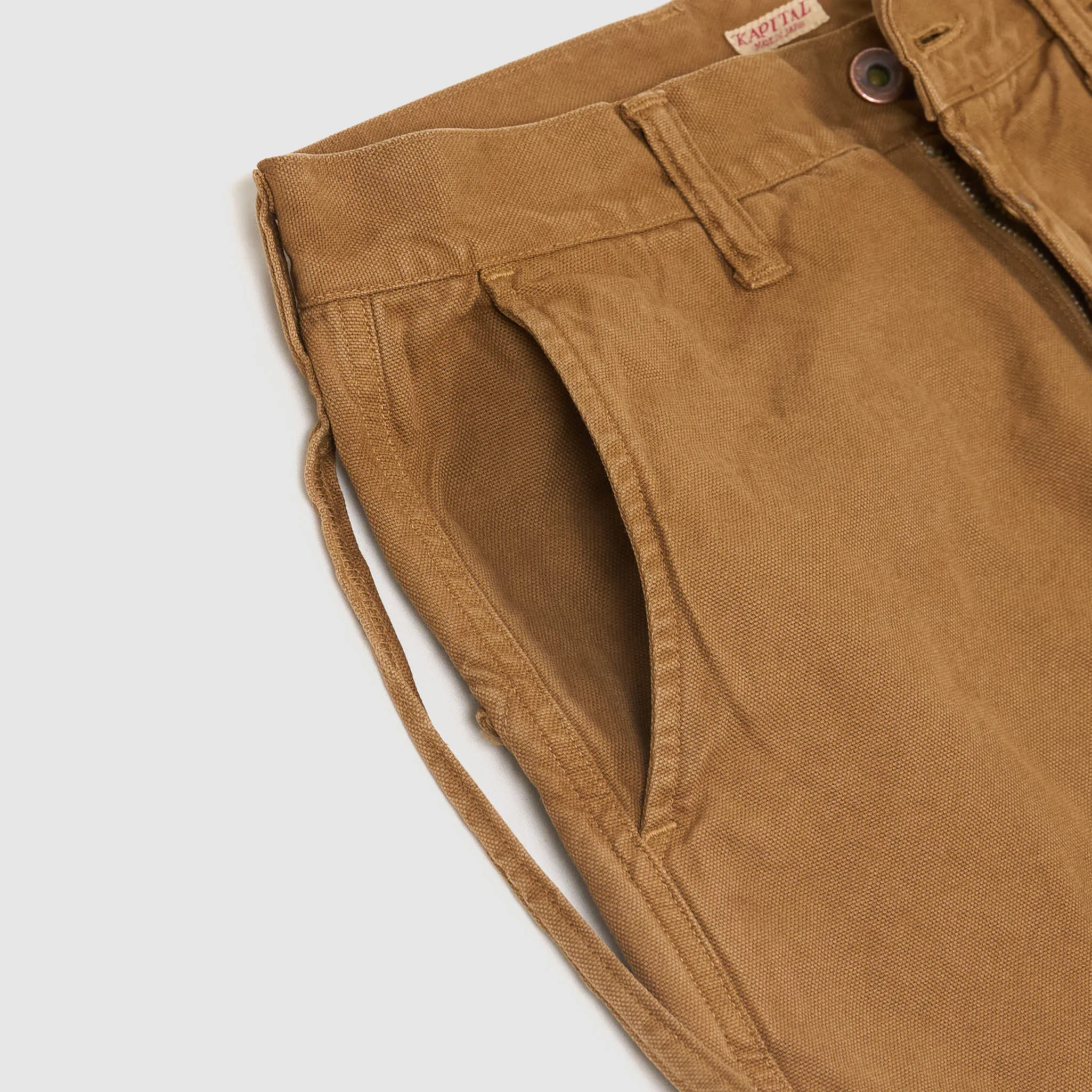 Kapital Thin Canvas Ringoman Cargo Pants