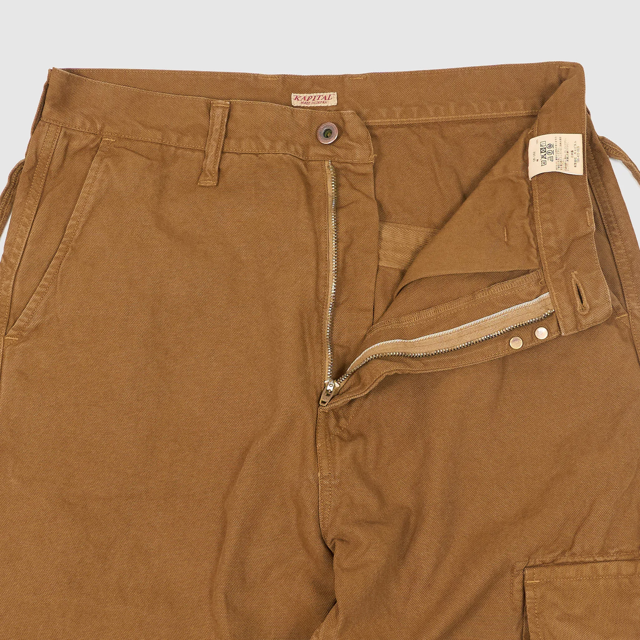 Kapital Thin Canvas Ringoman Cargo Pants