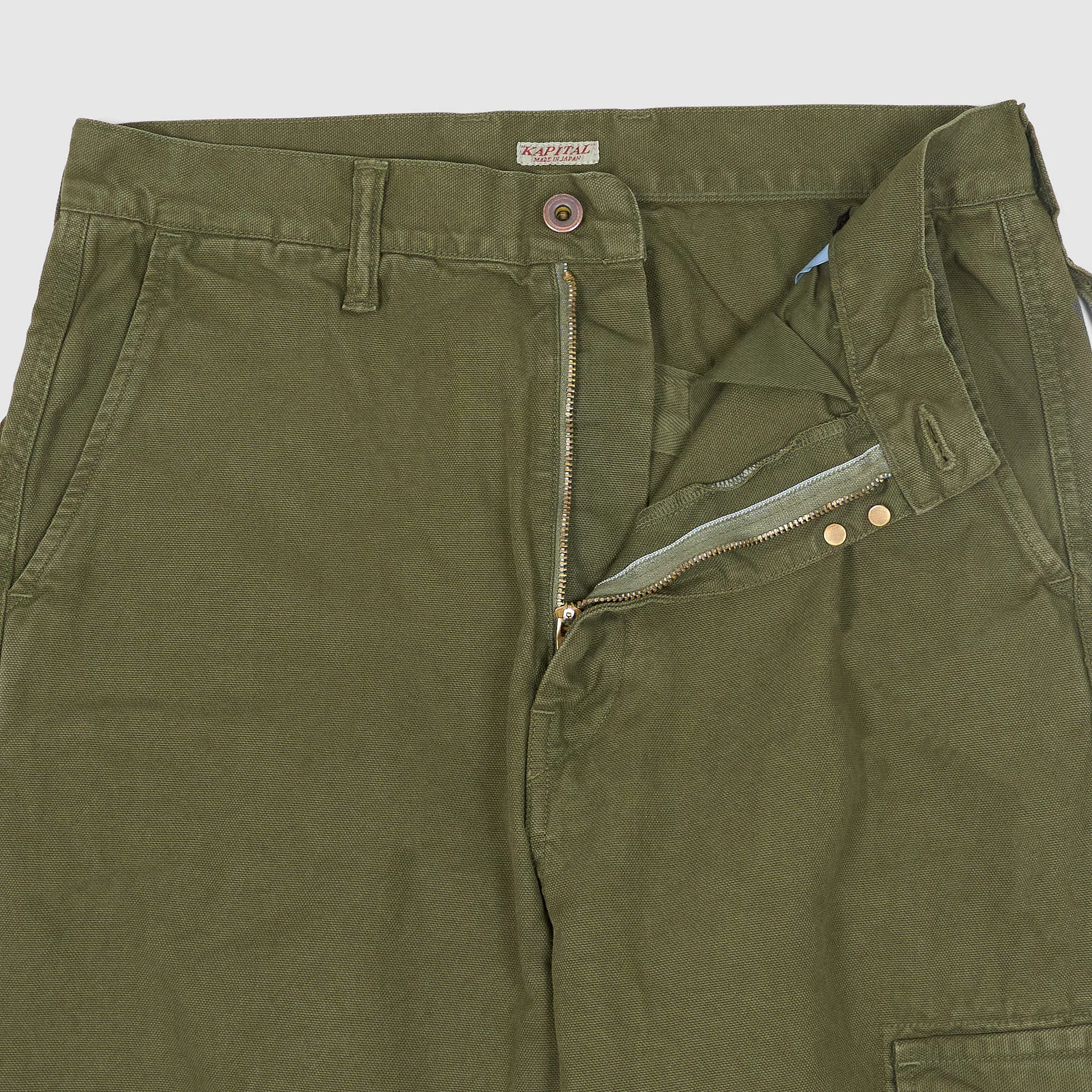 Kapital Thin Canvas Ringoman Cargo Pants