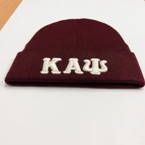 Kappa Alpha Psi Dark Crimson Beanie/ Cap