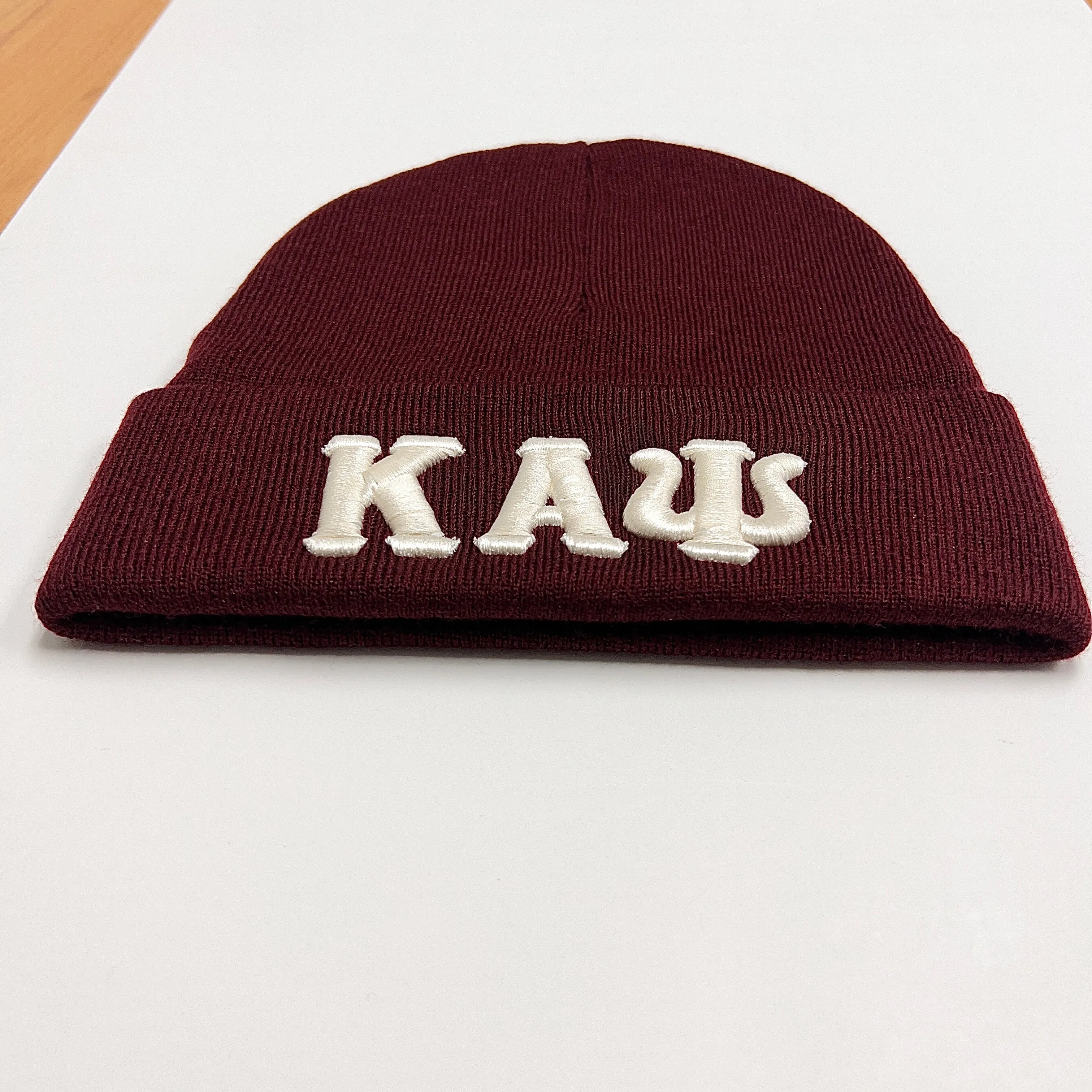 Kappa Alpha Psi Dark Crimson Beanie/ Cap