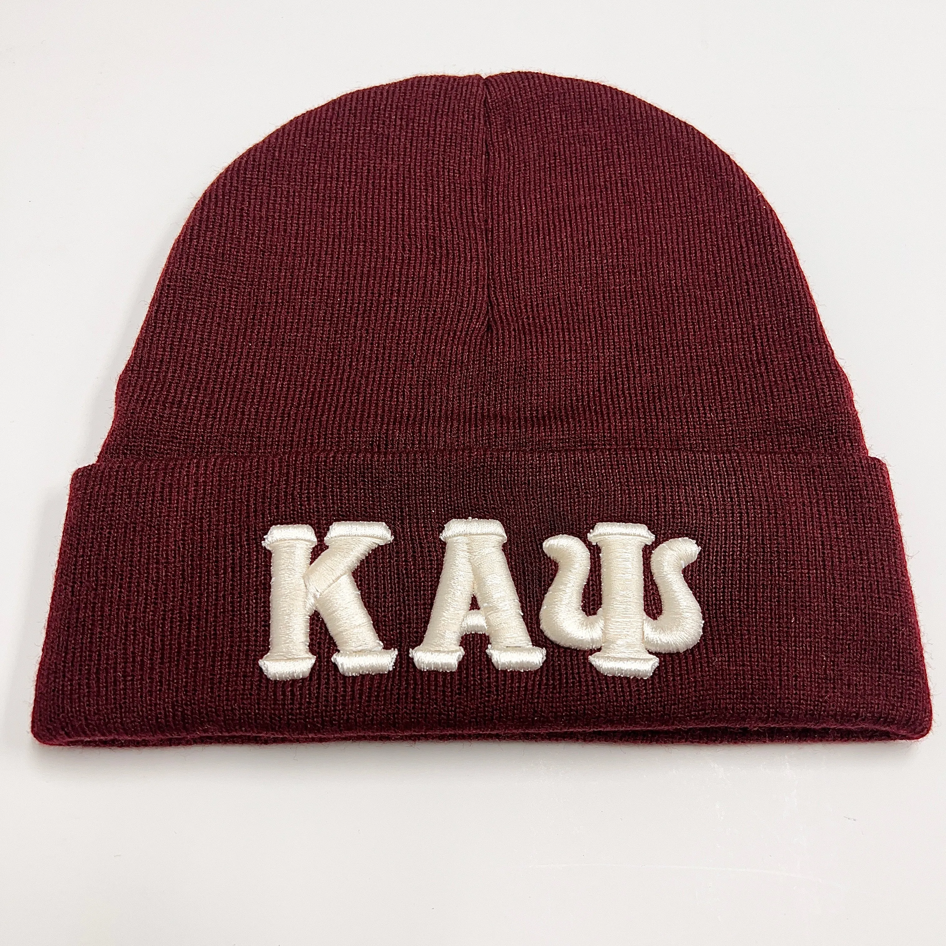 Kappa Alpha Psi Dark Crimson Beanie/ Cap