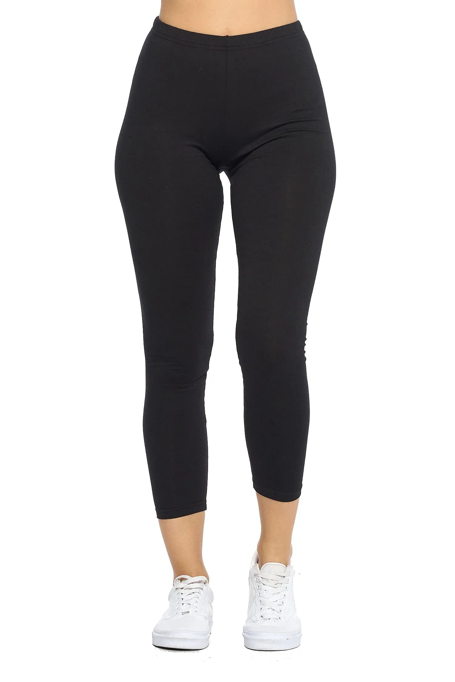 Khanomak Women's Full Length Cotton Leggings Pants
