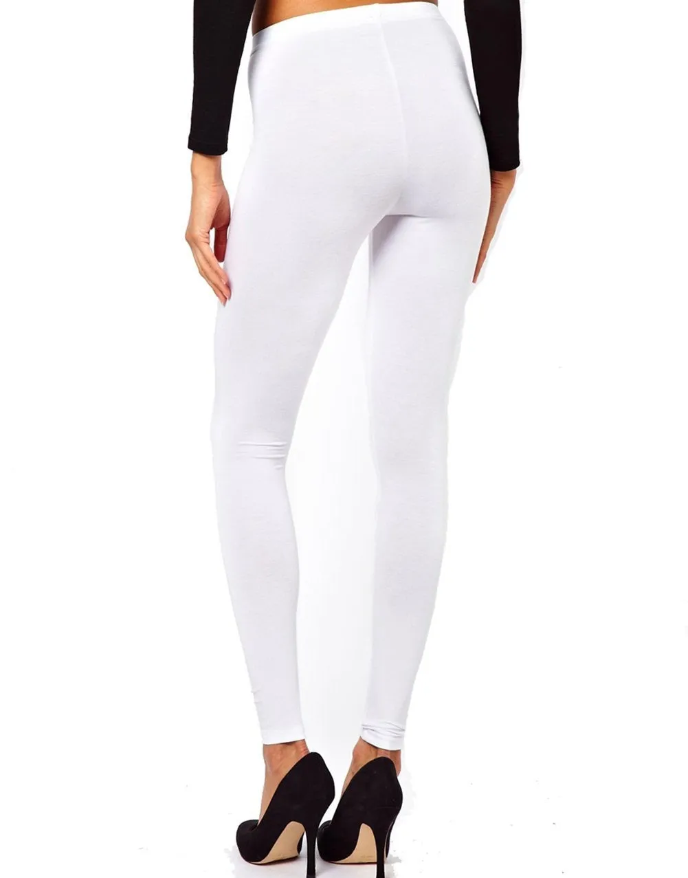 Khanomak Women's Full Length Cotton Leggings Pants