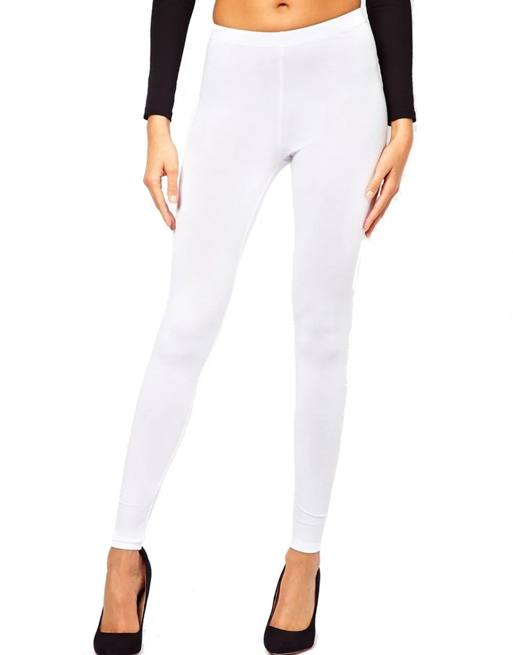 Khanomak Women's Full Length Cotton Leggings Pants