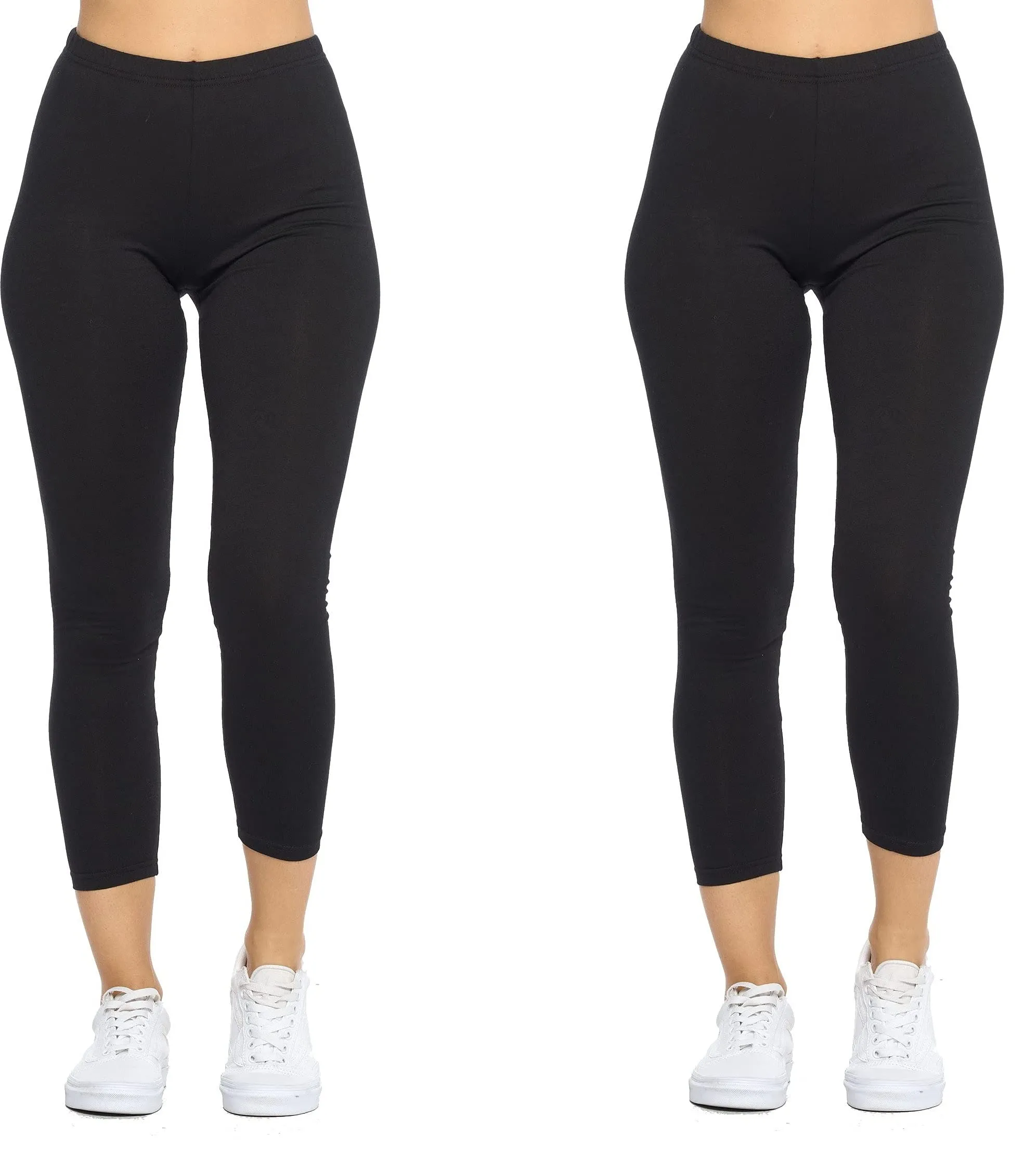 Khanomak Women's Full Length Cotton Leggings Pants