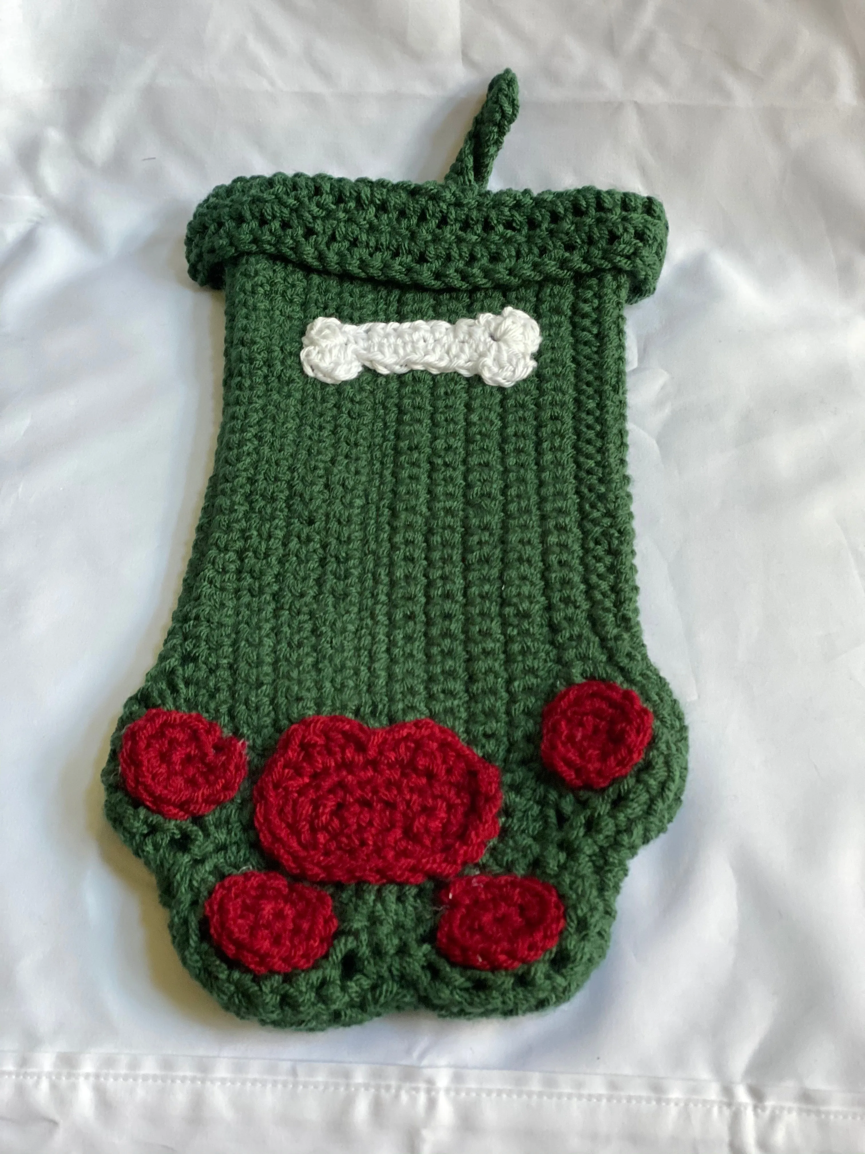 Large Red or Green Christmas Stocking