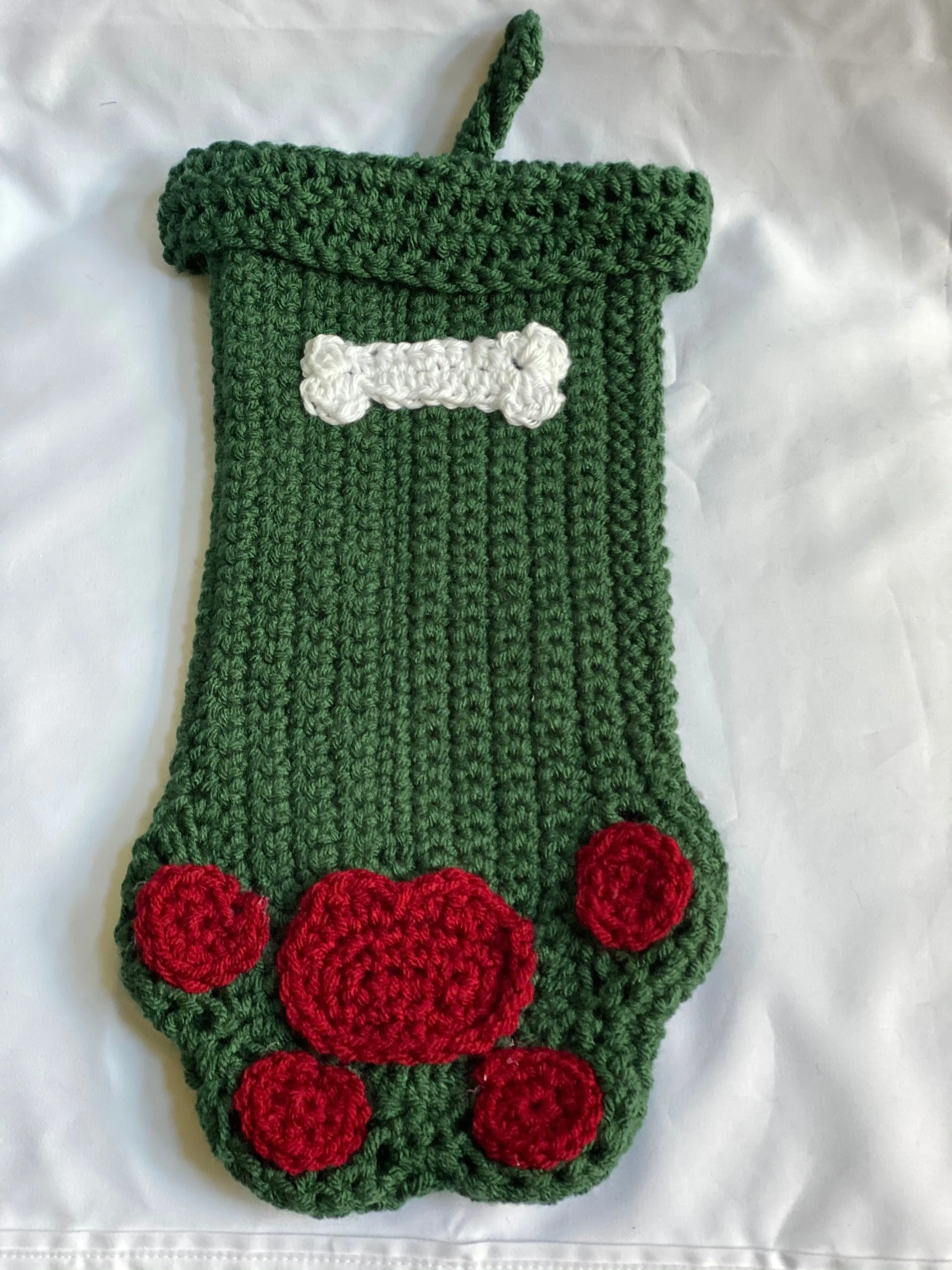 Large Red or Green Christmas Stocking