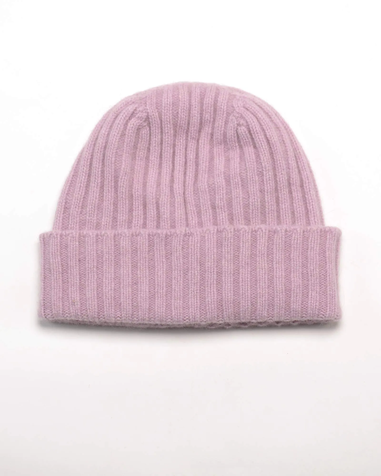 Lilac Pink Rib Ladies Beanie - NX480