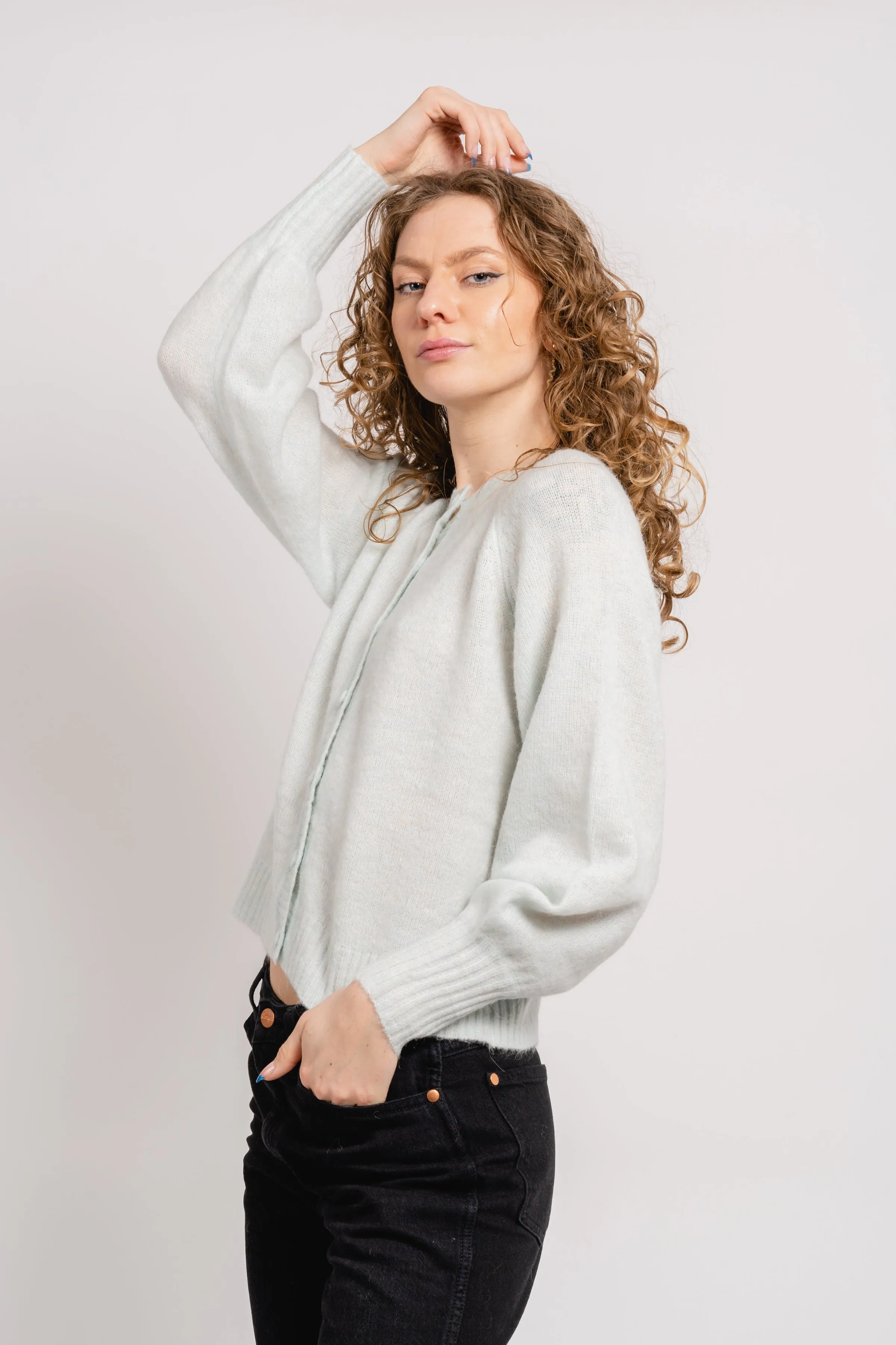 Line Hope Cardigan - Starlight Blue