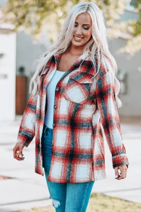 Long Buffalo Plaid Shaket