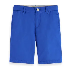 Longer-Length Chino Shorts - Harbour Blue