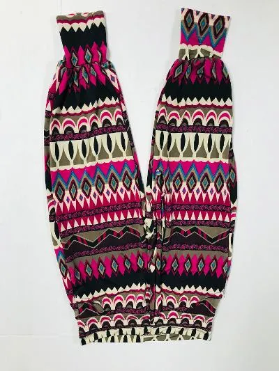Magenta Navajo Track Pocket Pant