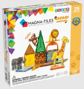 Magna-Tiles Safari Animals 25-Piece Set