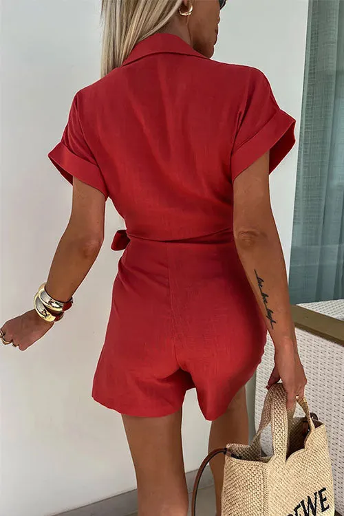 Maren – Short-Sleeve Jumpsuit
